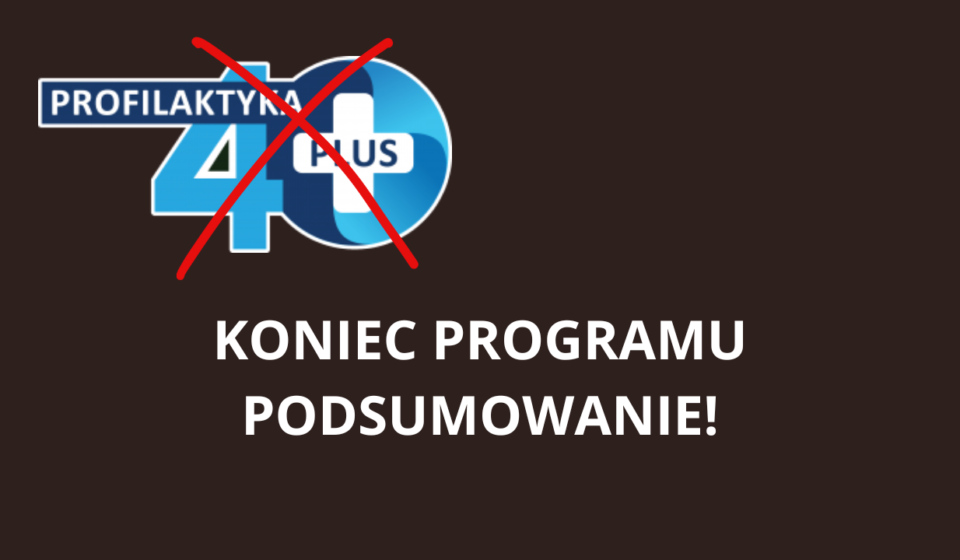 40+ koniec